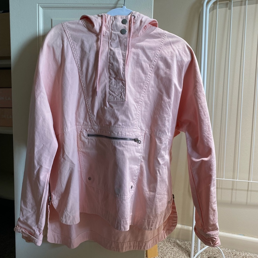 American Eagle Light Pink Rain Jacket